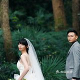 仙仙的外景森系婚纱照