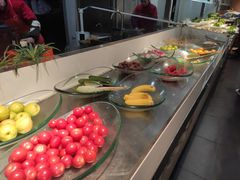 自助取餐区-汉丽轩韩式自助烤肉(大学城龙湖U城天街A馆店)