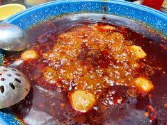 重庆原始红油现炒锅底-王歘歘·chuǎ火锅(五道营店)