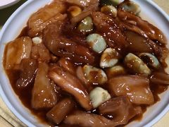 腊八蒜烧蹄筋-陈傻子餐厅(世纪都会店)