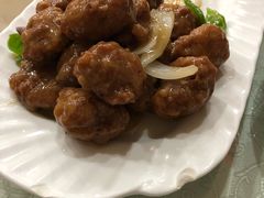 煎丸子-宝发园名菜馆