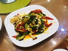 辣味鱿鱼-顺峰渔港中国人的餐厅