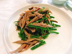 炝拌丝瓜尖-天和晟烤鸭店(玉泉西街店)