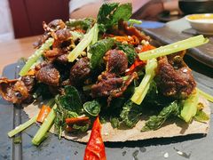 香炸牦牛肉干巴-敏珠拉姆藏餐·南京厨房(富春江东街店)