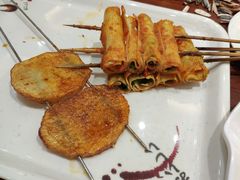 豆皮卷大葱-金刚山烧烤(中山路店)