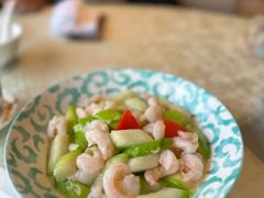 丝瓜炒虾仁-南海渔村(珠江新城店)