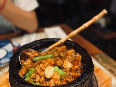 石锅杭椒牛蛙-桂满陇-西湖船宴(西单大悦城店)
