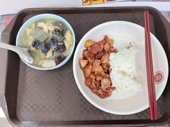 竹笋乌鸡汤-北大学一食堂