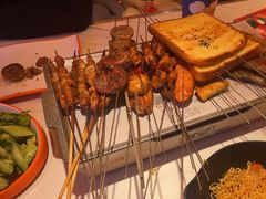 -宝记烧烤·碳锅羊肉·羊蝎子火锅·夜食社(文体路创始店)