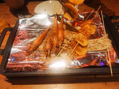 -路边摊小炉子烧烤