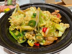 小炒有机菜花-一轩饺子馆(丽都店)