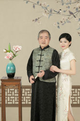-时光纪亲子全家福照相馆(静安店母女写真父母纪念照)