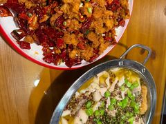 新派辣子鸡-重庆石磨豆花庄(乔庄店)