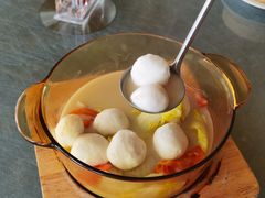 浓鱼汁泡手打鱼腐-悦湖公馆