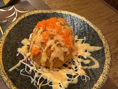 蟹籽熔岩土豆沙律-鸟鹏烧鸟居酒屋(天河领展店)