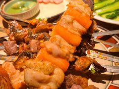 小鸡蘑菇蟹肉大串-雪熊精酿·哈尔滨烧烤酒馆(非遗大串店)
