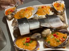 -围炉肉舍•炭烤活鳗•丹东海鲜烤肉(步行街店)