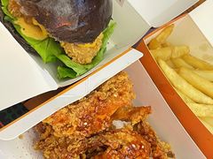 辣芝士鸡腿堡-前进5路汉堡炸鸡(昙华林店)