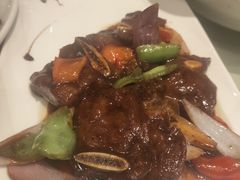 黑椒牛仔骨-唐拉雅秀酒店-唐苑中餐厅