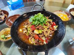 干锅牛肉丝-张关合渣(朱家坳店)