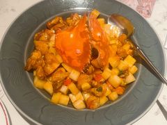 梭子蟹炒年糕-锦楼·臻选新杭帮(正大广场店)
