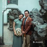 将新娘的身材展现的淋漓尽致