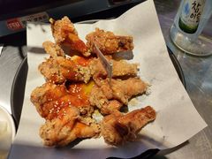 甜辣酱拼盘炸鸡-Meet Sun韩式大排档(五一广场7MALL店)