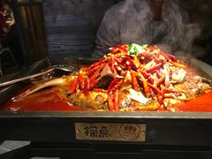 -探鱼·鲜青椒爽麻烤鱼(广州南沙万达广场店)