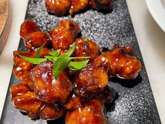 雪花糖醋里脊-绿茶餐厅(南方商城店)