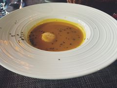 自制有机南瓜浓汤-小火花·干式熟成牛排馆Spark SteakHouse(剑桥郡店)