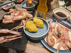 烤大块榴莲-亚马逊蒸汽活海鲜自助(LCM置汇旭辉广场店)