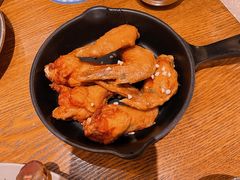 蜜汁辣鸡翅-机器人火炉披萨