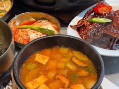 -草家酱蟹炭火烤肉店(珲春南路一店)
