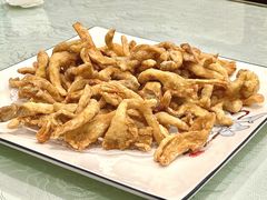 软炸鲜蘑-黄家饺子东北特色菜馆(湖滨商业街店)