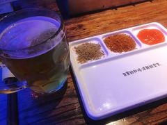 百威扎啤-三个蒙古大叔羊肉串(大宁店)