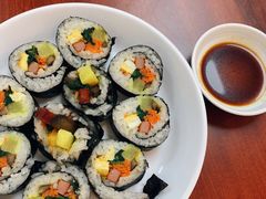 金枪鱼紫菜包饭-屋里家延边朝鲜族冷面(南园店)