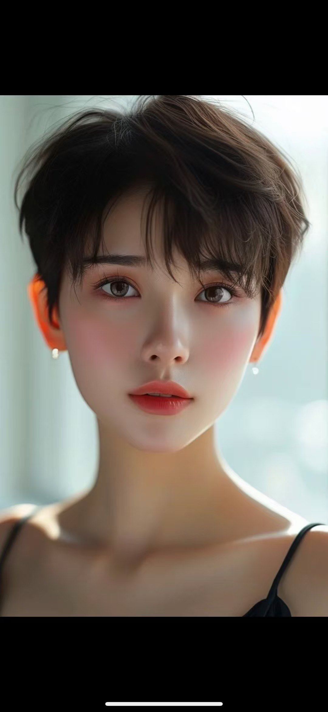 清爽短发新造型