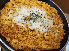 奶酪肚领炒饭-姜虎东白丁韩国烤肉(吉利大厦店)