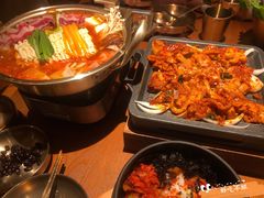 泡菜肥牛部队锅-春熙台韩国料理·章鱼肥牛(西丽店)