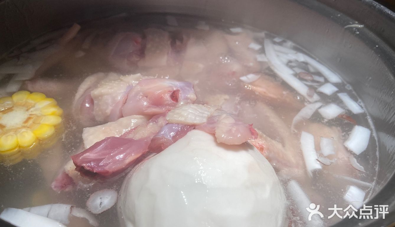 好久没吃椰子鸡啦 