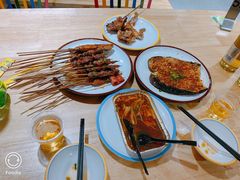 -龚海宝· 烧烤· 羊肉原切挂糊更好吃(庄市店)