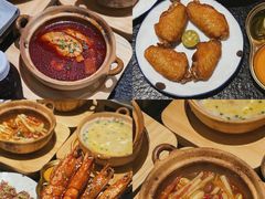 -何妹湿辣牛肉·粤式烧烤砂煲(桂雅路店)