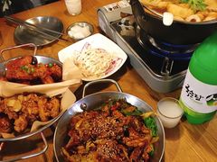 炸鸡翅一半一半-富乐满韩国正宗炸鸡韩国料理(虹泉路店)