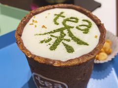 手工奶盖茶-茶是一枝花泡茶店