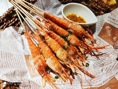 椒盐烤罗氏虾-79号渔船海鲜饭店(华强北店)
