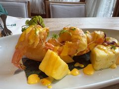 芒果凤梨芥末虾-翠贝卡&Mama Kelly Brunch Coffee(河西店)