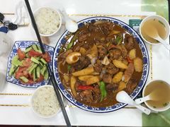 新疆大盘鸡-清真老马牛肉拉面馆(上海路店)