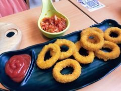炸洋葱圈-鱼籽村秘制拌饭(崇文门店)