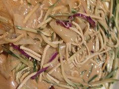 时蔬大拉皮-红蜡烛-养生粥-津鲁菜(中山路店)