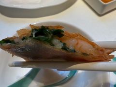 鲜虾韭菜飞饼-桂满陇·海市蜃楼·黑金(国金店)